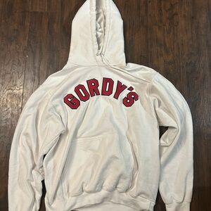 White Hoodie Sweatshirt